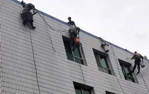 大庆蜘蛛人外墙清洗